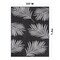 World Rug Gallery Contemporary Palm Leaves Textured Flat Weave Indoor/Outdoor Area Rug 5' X 7' Black 111BLACK5X7 - alternate 8